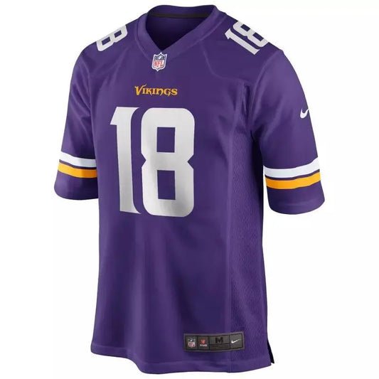 Maillot Justin Jefferson Minnesota Vikings Home Violette - Super-FL