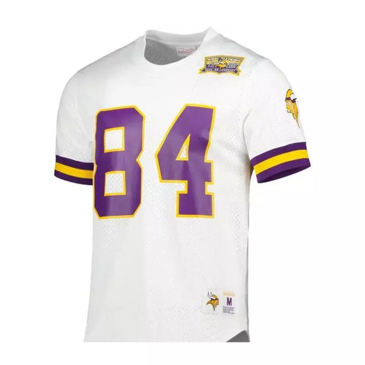 Maillot Vintage Randy Moss Minnesota Vikings Mitchell & Ness N&N Mesh Blanc - Super-NFL.com