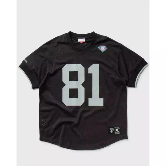 Maillot Vintage Tim Brown Las Vegas Raiders N&N Mesh Noir - Super-NFL.com